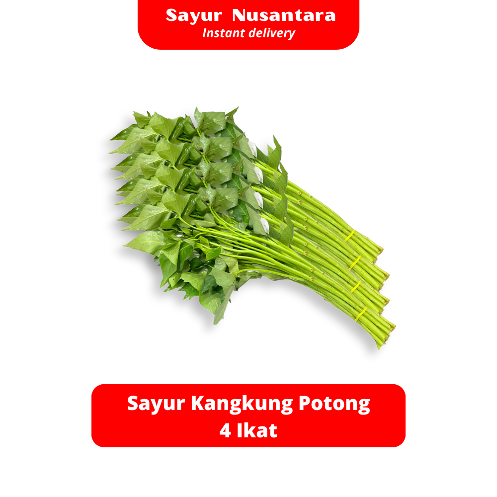 

Sayur Kangkung Potong 4 Ikat Kecil - Sayur Nusantara