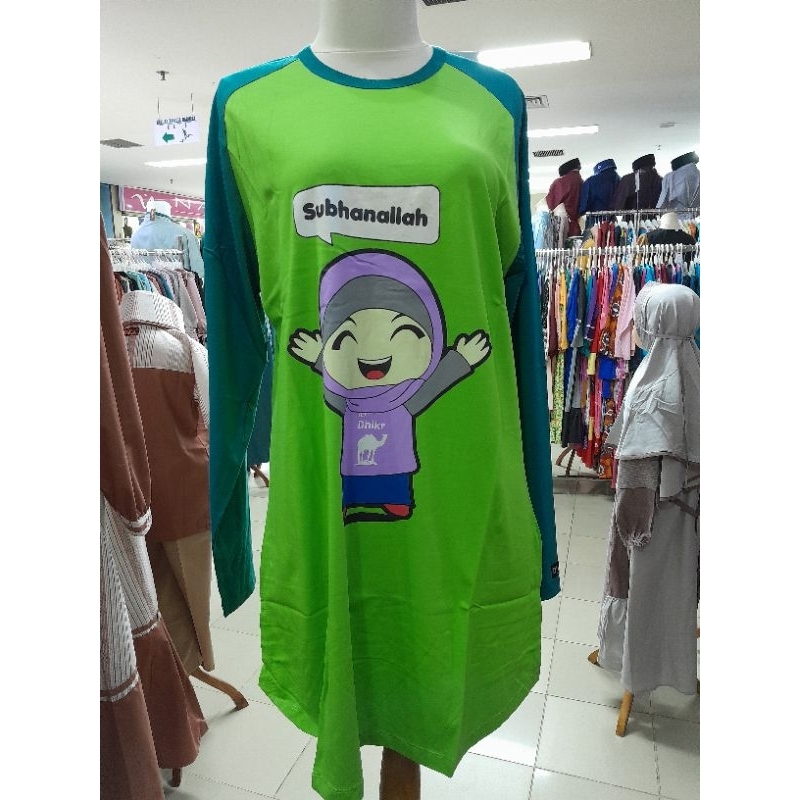 REJECT SALE Kaos dws pr Merek DHIKR