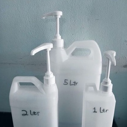 1 set pump dan jerigen 1 2 5 liter fjv