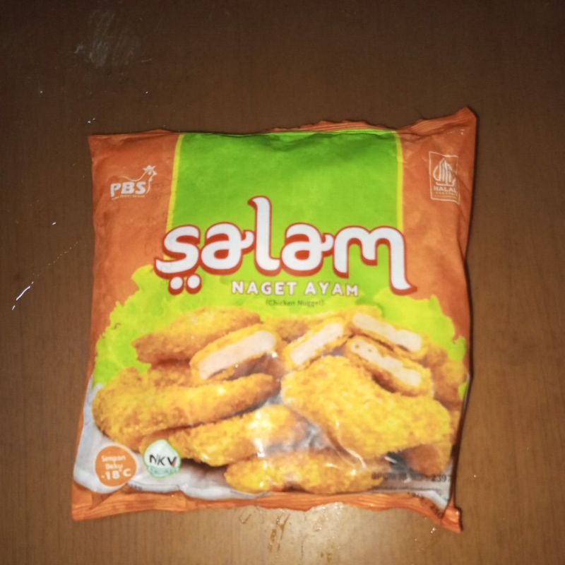 

PROMO!! NAGET SALAM HALAL 250GR