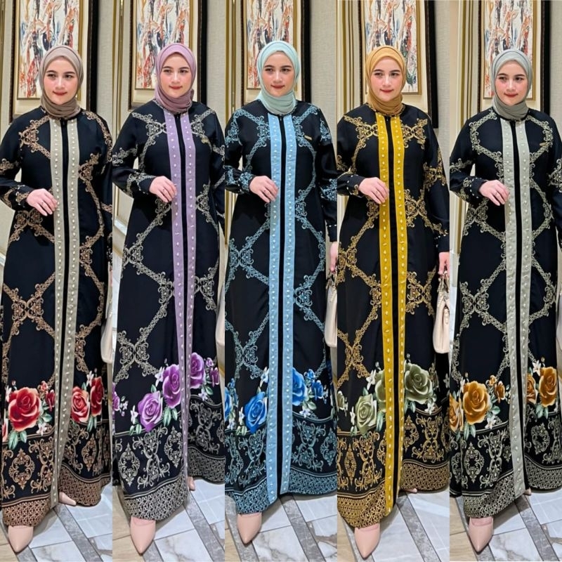 rania vol 3 by Irena fashion / gamis simpel / gamis motif