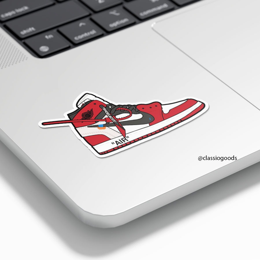 

Sticker Tempel "Air Jordan x OFF White