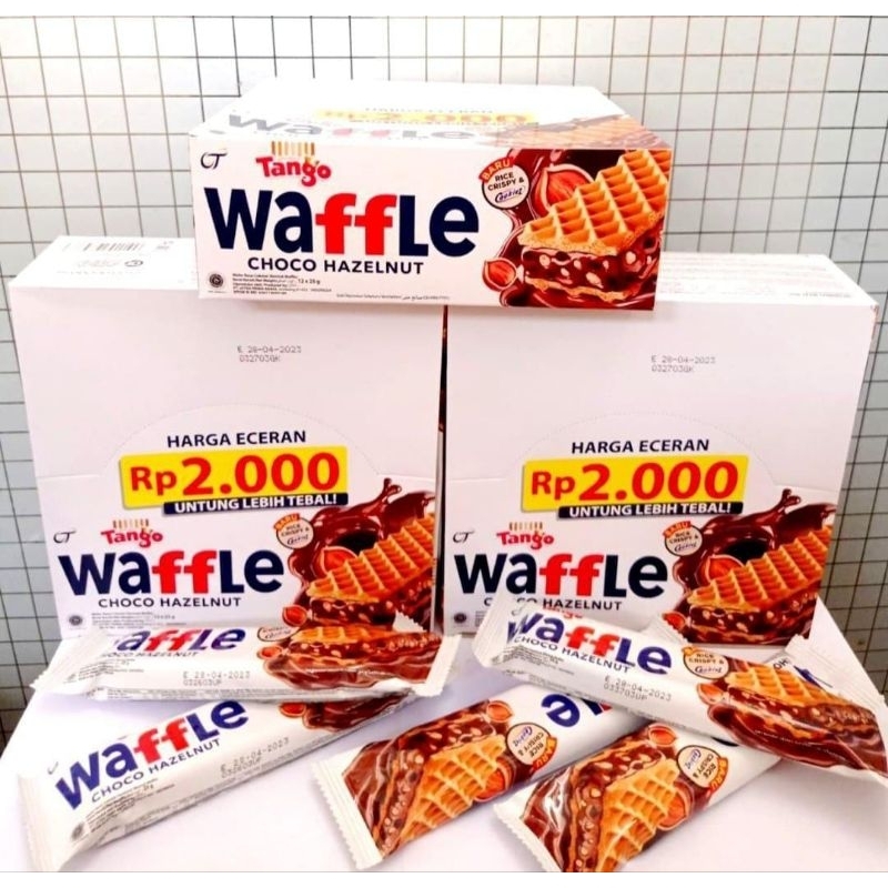 

Tango Waffle Choco Hazelnut 1 box isi 12pcs