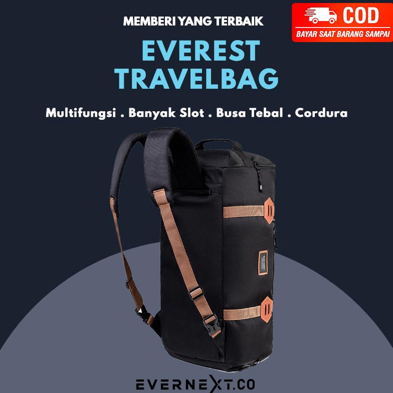 KODE Y73V Tas Travel Jinjing EVEREST Tas Gym Travlebag Pria Wanita Pulang Kampung Jumbo Selempang Ba