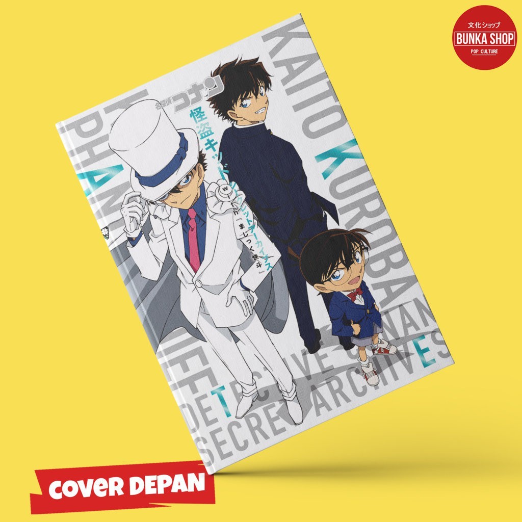 

Pocket Note Anime Detective Conan 2 Hardcover A6 Buku Tulis Catatan Notes Agenda Planner Jurnal
