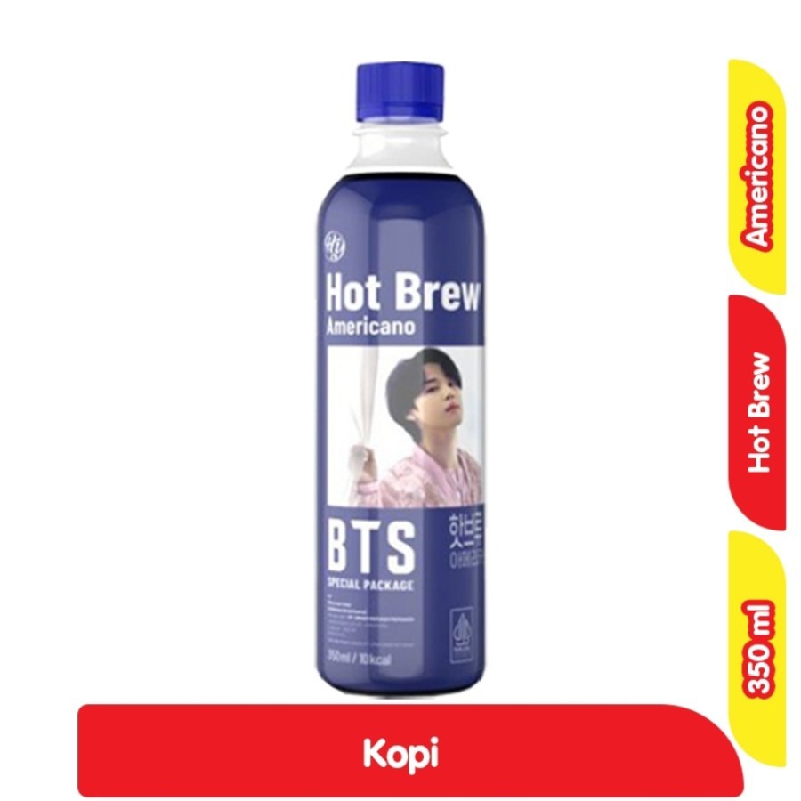 

BTS Coffee Hot Brew Minuman Kopi Americano Botol 350 ml