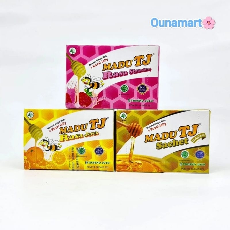 

MADU TJ ORIGINAL/JERUK/STRAWBERRY 12S