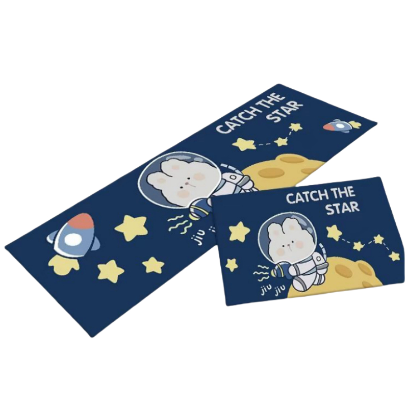 Karpet/Keset Lantai Dapur/Kamar Mandi/Keset Pintu Toilet Kamar Mandi Penyerap Air Anti-selip Karpet