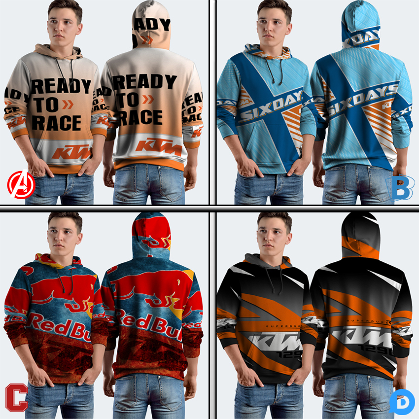 Jumper Hoodie Jersey Racing Hoodie Pullover Fullprint Bahan Polyester Jersey |JR-2049507