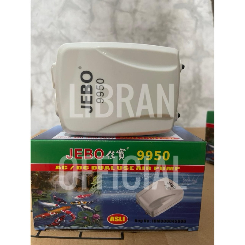 Jebo 9950 Aerator ACDC Aerator baterai Acdc aerator Portable bisa untuk mancing dan mati lampu