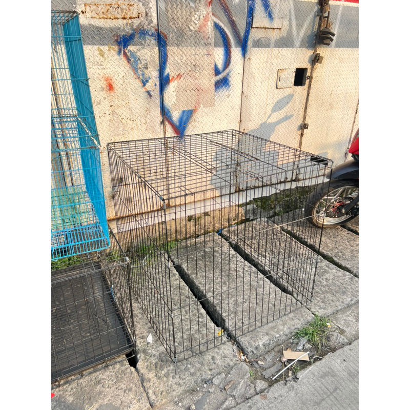 Kandang Besi SUPER JUMBO SUPER TEBAL 1 Meter 3mm Kandang Kelinci Kandang Ayam Kandang Kucing Anjing 