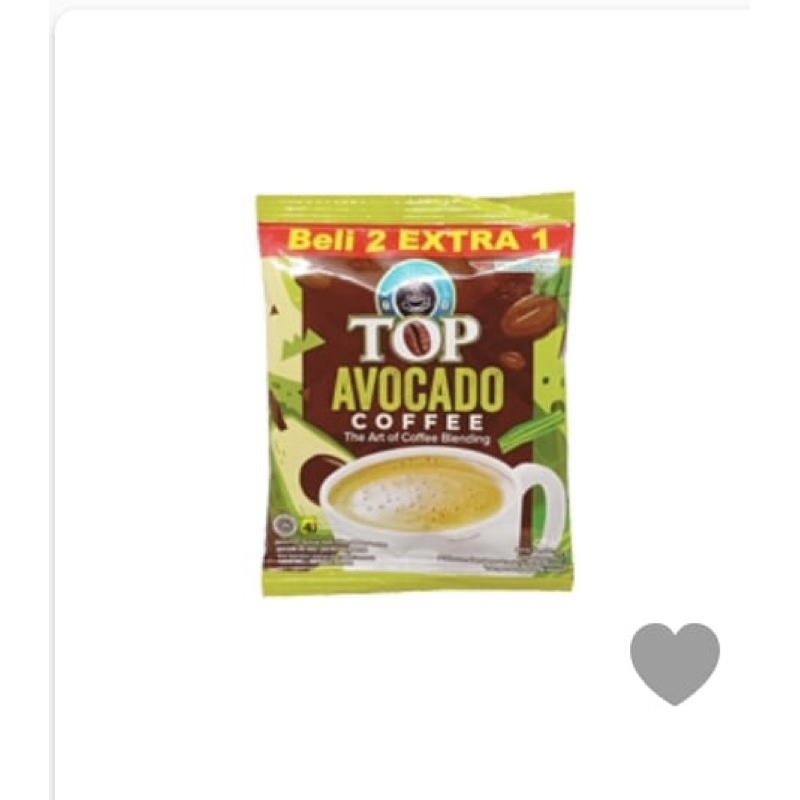 

TOP Coffee Avocado 10x20gram renteng