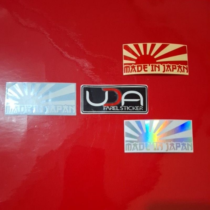 

STICKER MADE IN JAPAN CUTTING
