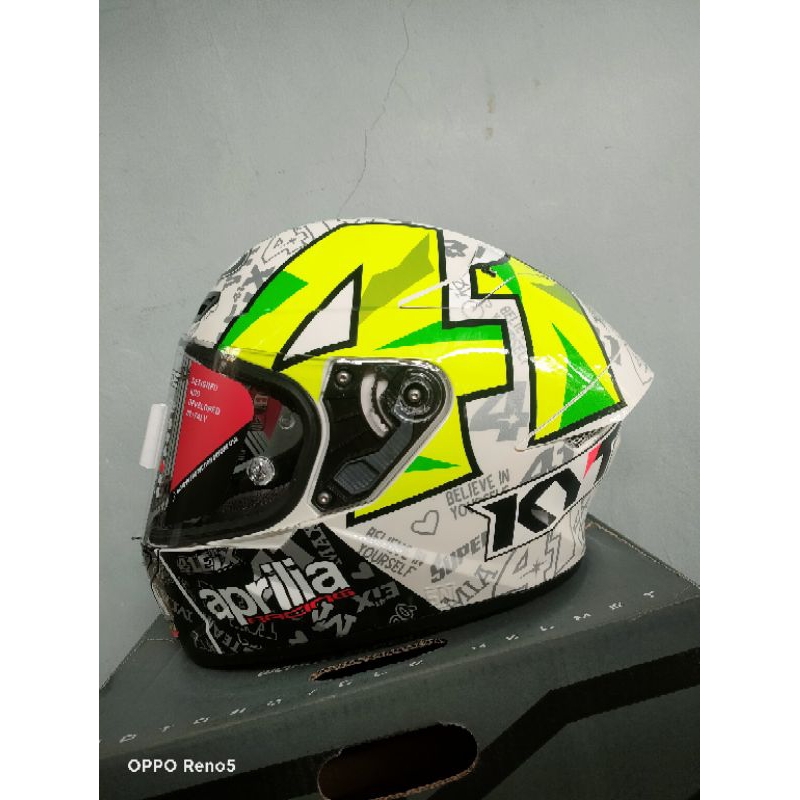 HELM KYT TT COURSE REPAINT ESPARGARO 2021