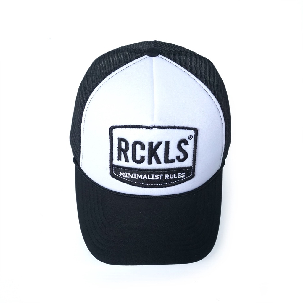 RCKLS. Trucker Hat BW I Topi Jaring I Topi Pria