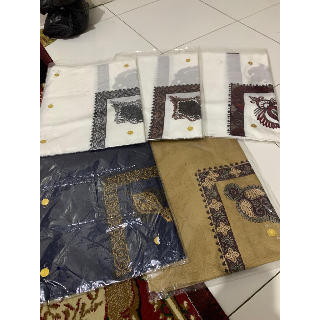 Rida Omani Putih Original Termurah / Ghobana Bordir / Gutroh yamani / Sorban Pria