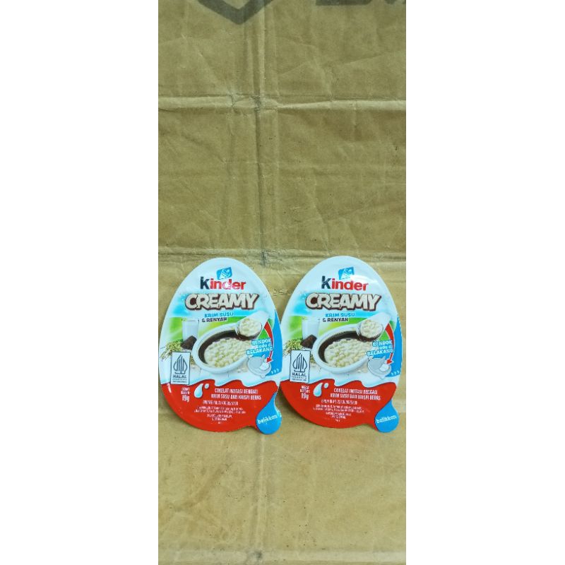 

Kinder creamy 1 pcs
