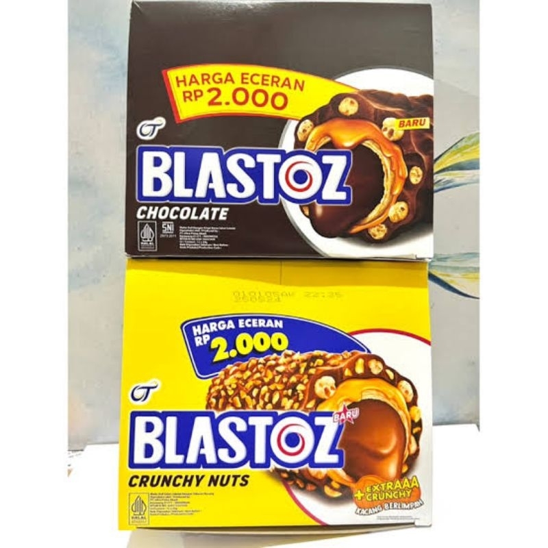 

Blastoz Chocolate 24gr / Crunchy Nut (1 box isi 12)