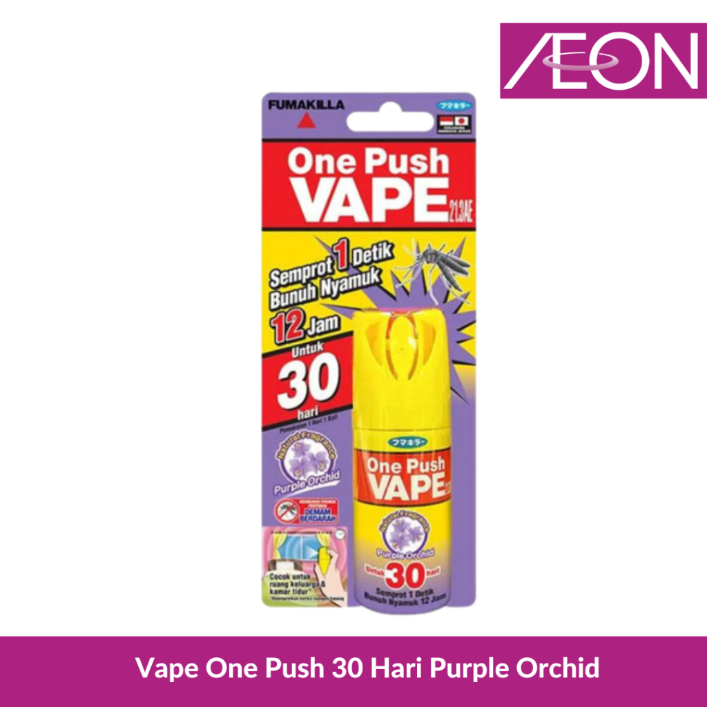 Vape One Push 30 Hari Purple Orchid