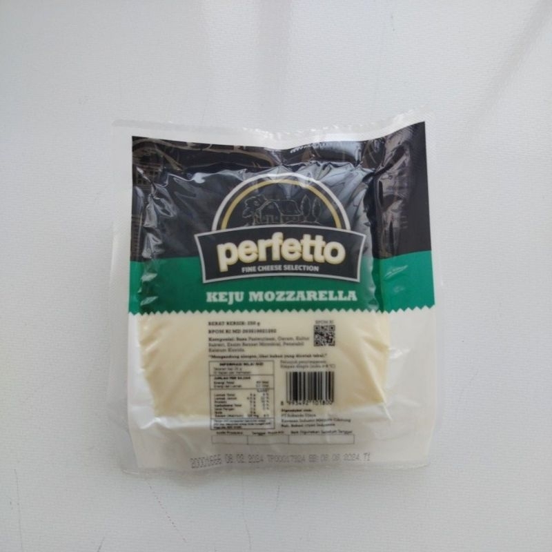 

Keju Mozzarella Perfetto 250g