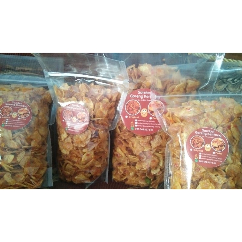 

kentang Mustofa dan sambal goreng kentang