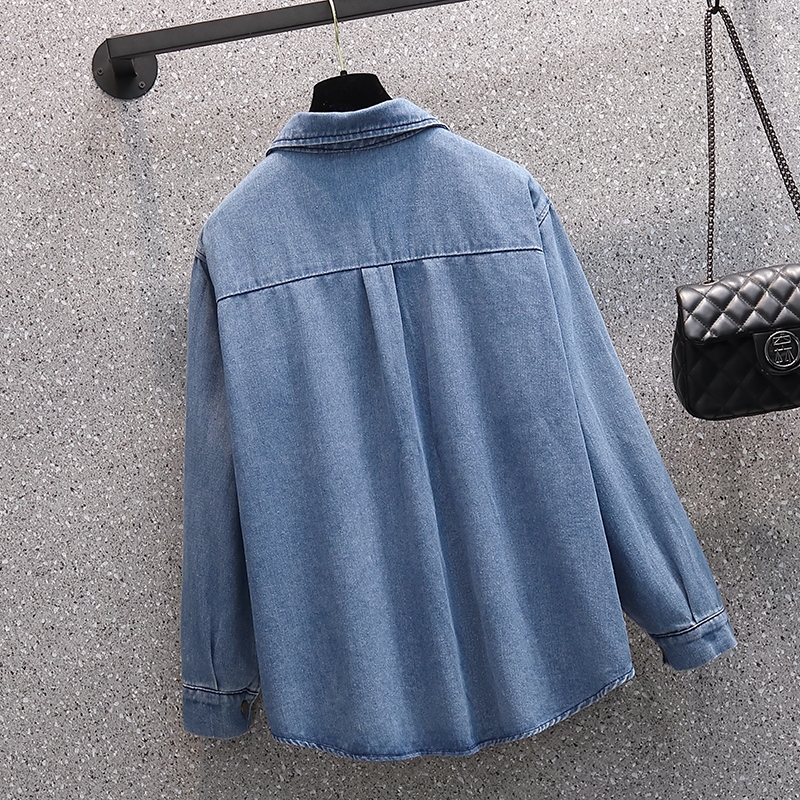 New Oora Jaket Vintage Denim Wanita Korea Jaket Kemeja Denim Wanita Terbaru Jaket Jeans Cardigan