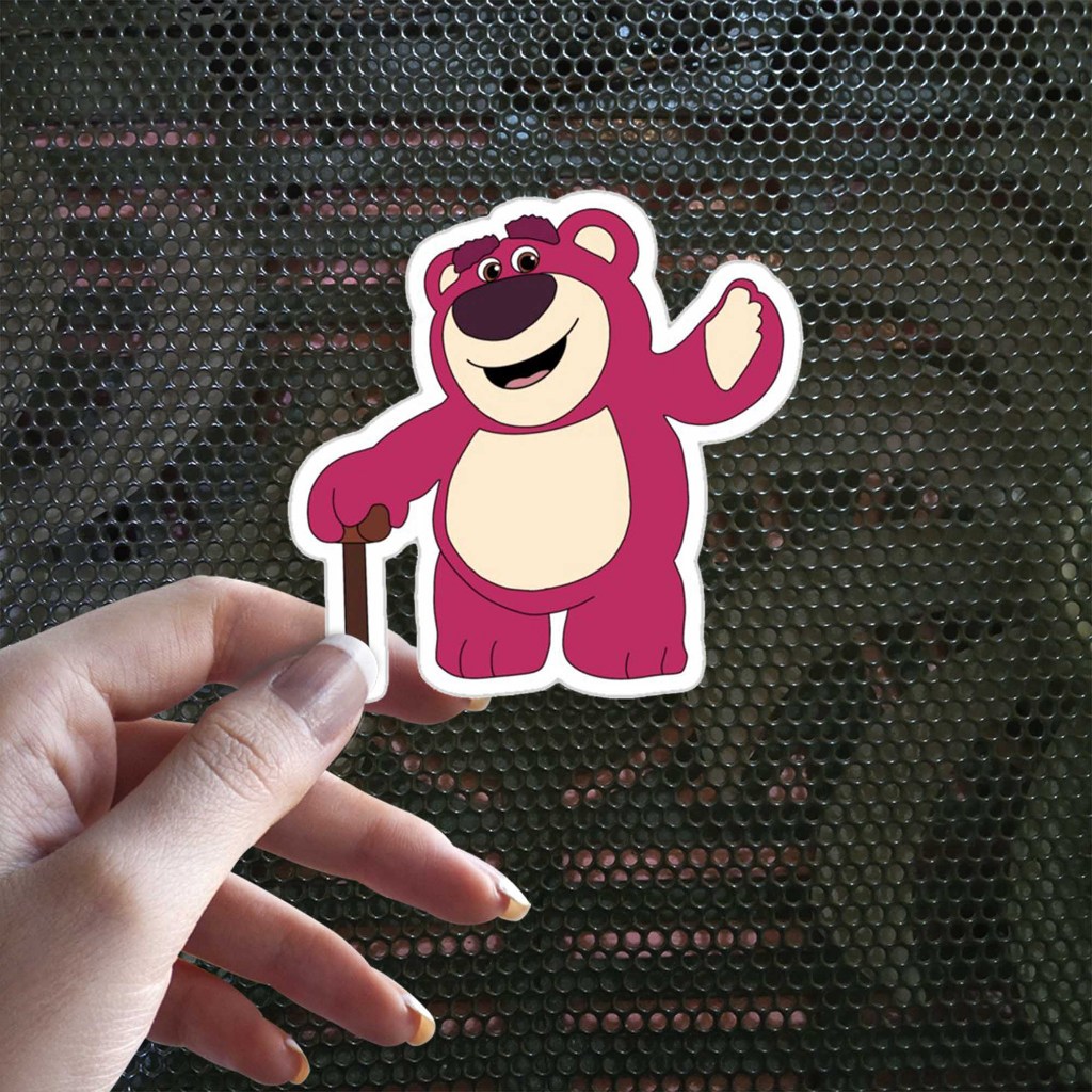 

Sticker Decal Vinyl Tahan Air Beruang Lotso Bear