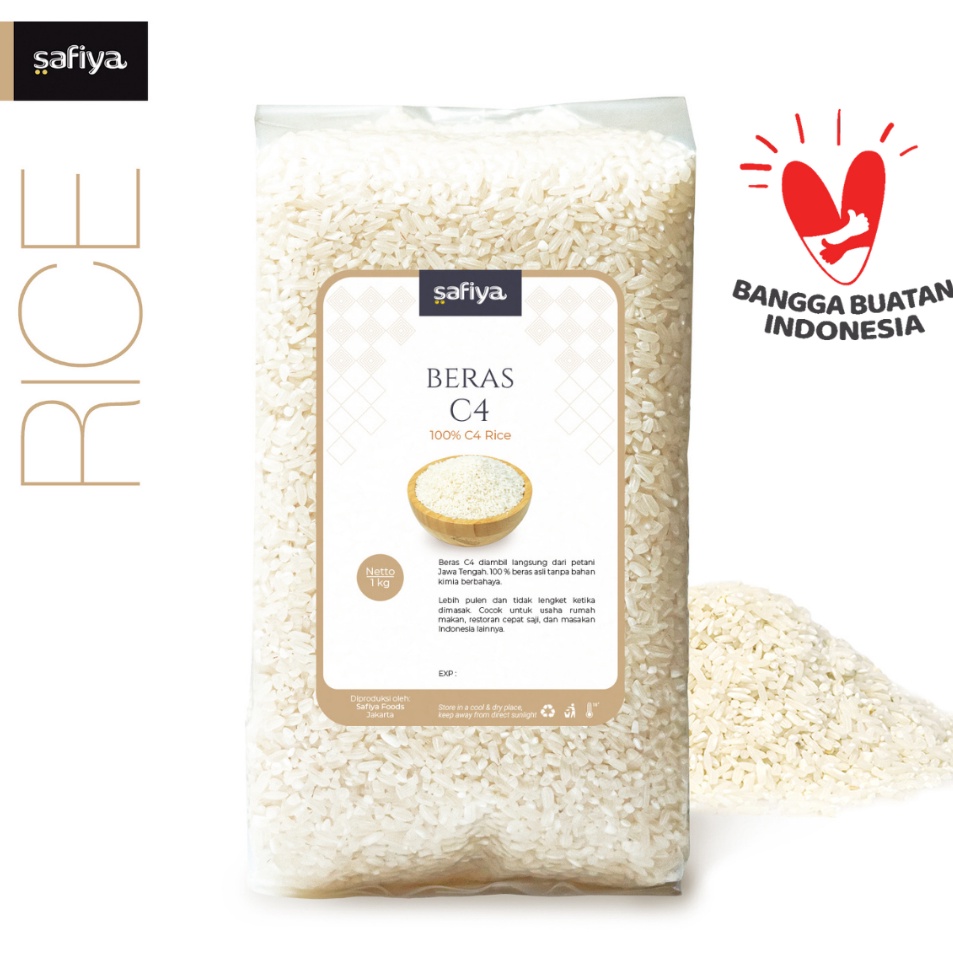 

Sale Sekarang Beras Organik C4 1 Kg Super Pulen Safiya Food