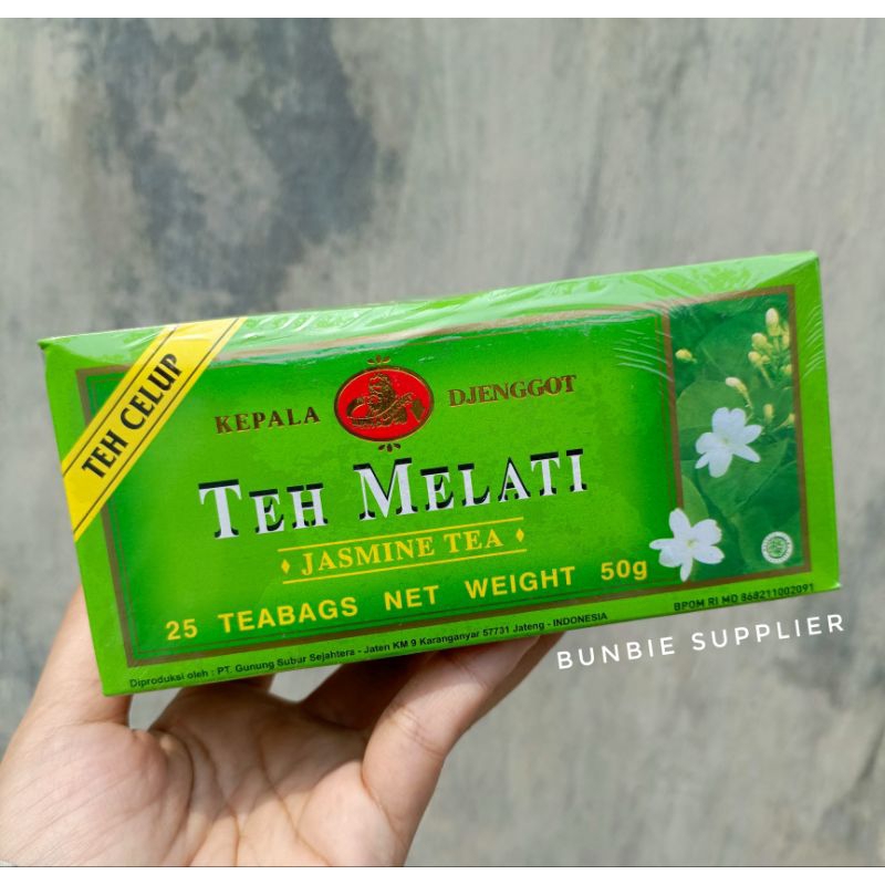 

Teh Celup Melati Kepala Djenggot Isi 25 Kantong 50gr (BOX)