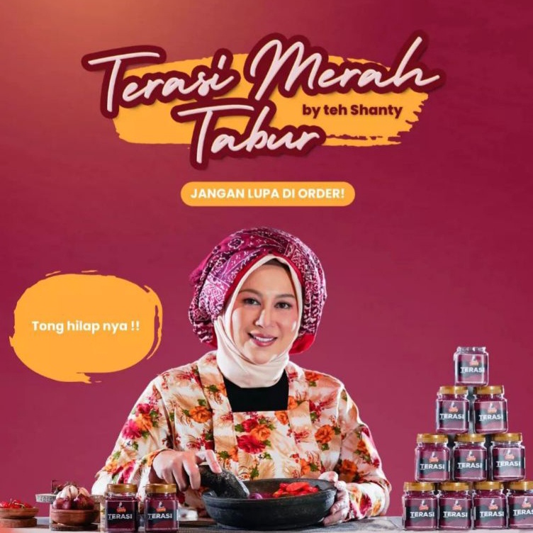 

Sabet Promo TERASI MERAH TABUR TEH SHANTY