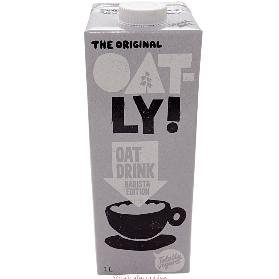 

Limited Oatly barista edition vegan milk 1 liter susu vegan cocok untuk kopi