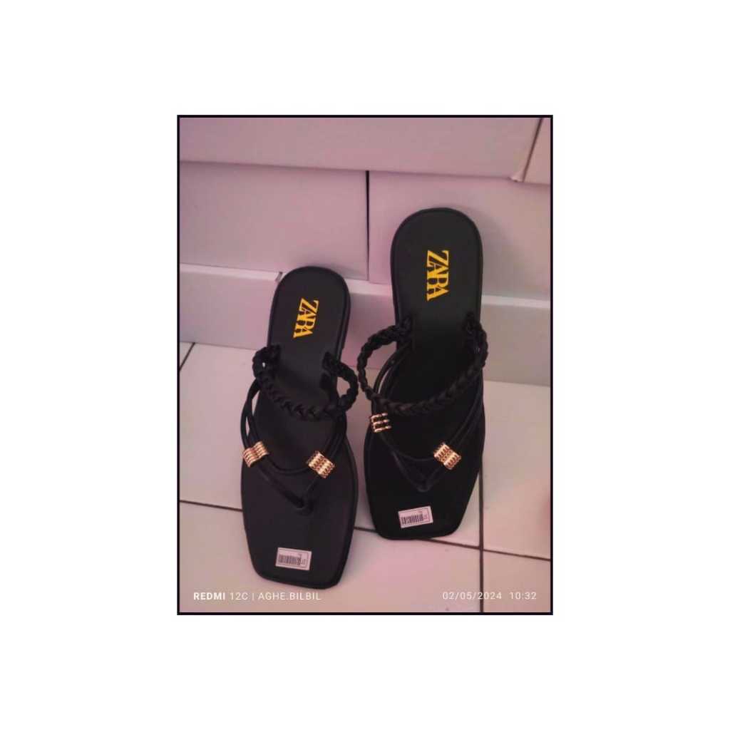 sandal jepit wanita sandal jepit termurah zara/azea collection
