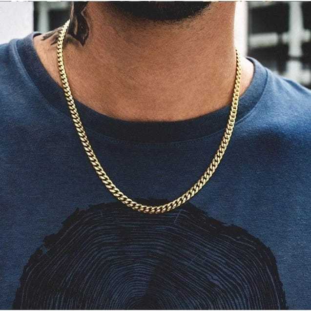 Kalung Pria Gaya Vintage
