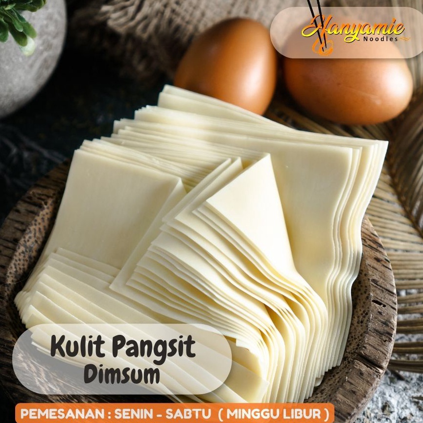 

Promo Sale kulit pangsit siomay dimsum rebus goreng hanyamie 5gr