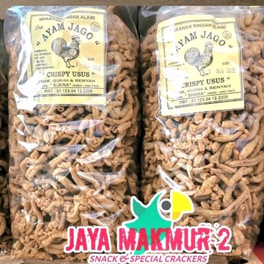 

Mega Max keripik usus ayam super 1kg gurih renyah enak