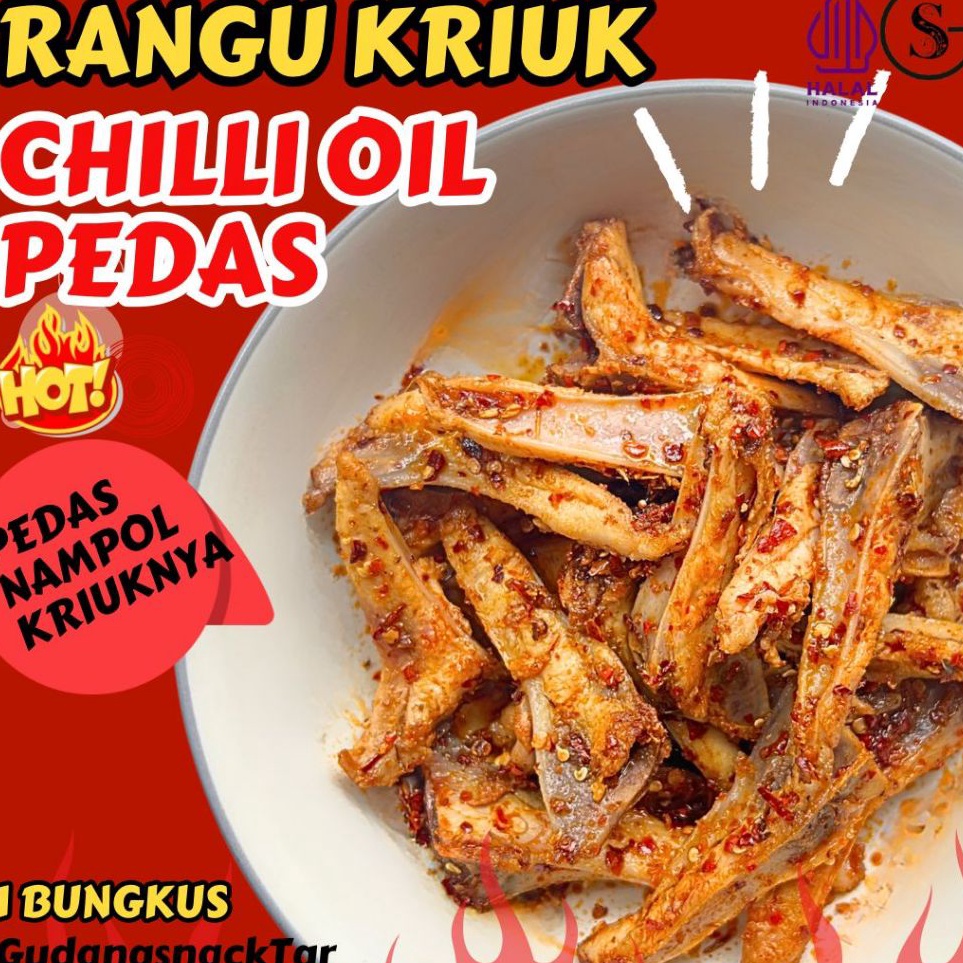 

Lagi Promo Viral Rangu Kriuks Pedas Sambal Chilli Oil Tinggal Makan 2gr