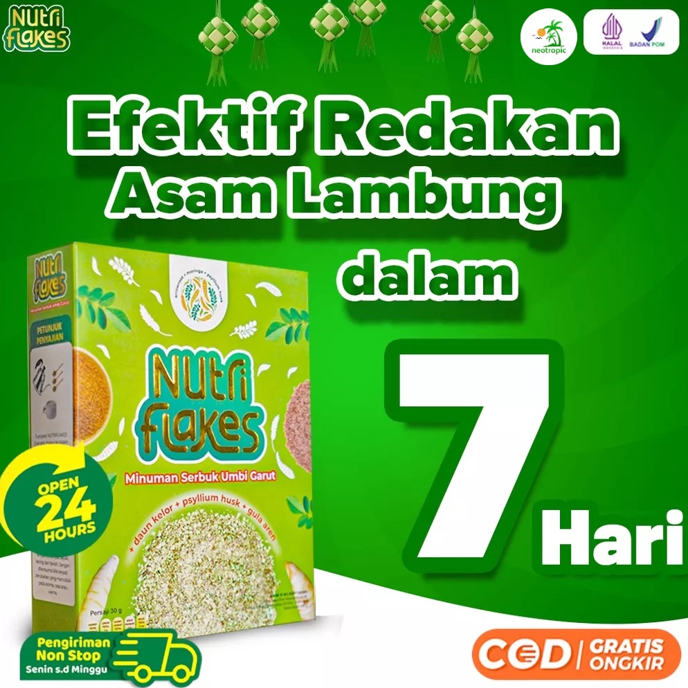 

Toko Spesial Nutriflakes Minuman Serbuk Umbi Garut Minuman Sehat Untuk Asam Lambung Maag 1 Alami Umbi Garut Asli Dengan Psyilium Husk Daun Kelor Solusi Perlancar Pencernaan Bantu Terapi Asam Lambung