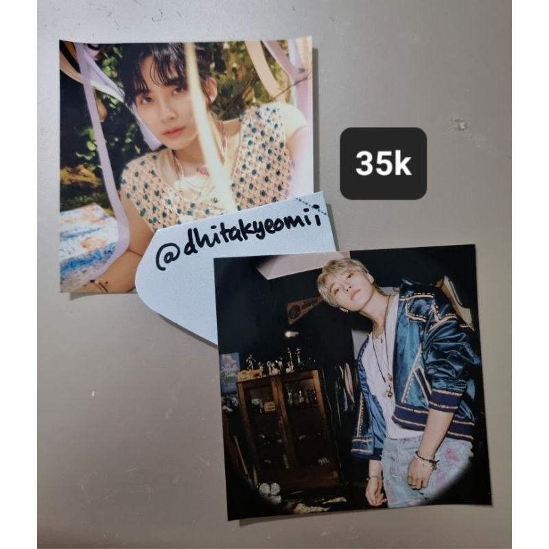 (Ready Stock) STICKER SEVENTEEN SEVENTEENTH HEAVEN OFFICIAL JEONGHAN DINO WONWOO WOOZI