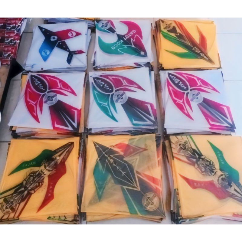 Layangan sukhoi standard isi 10 pcs