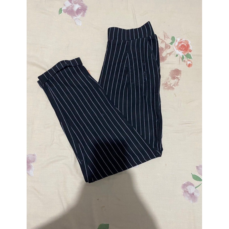 stradivarius stripe pants