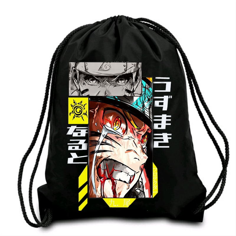 Tas Serut ANIME NARUTO/TAS PERLENGKAPAN OLAHRAGA PRIA & WANITA/TAS SEKOLAH SERBAGUNA/TAS SEPATU