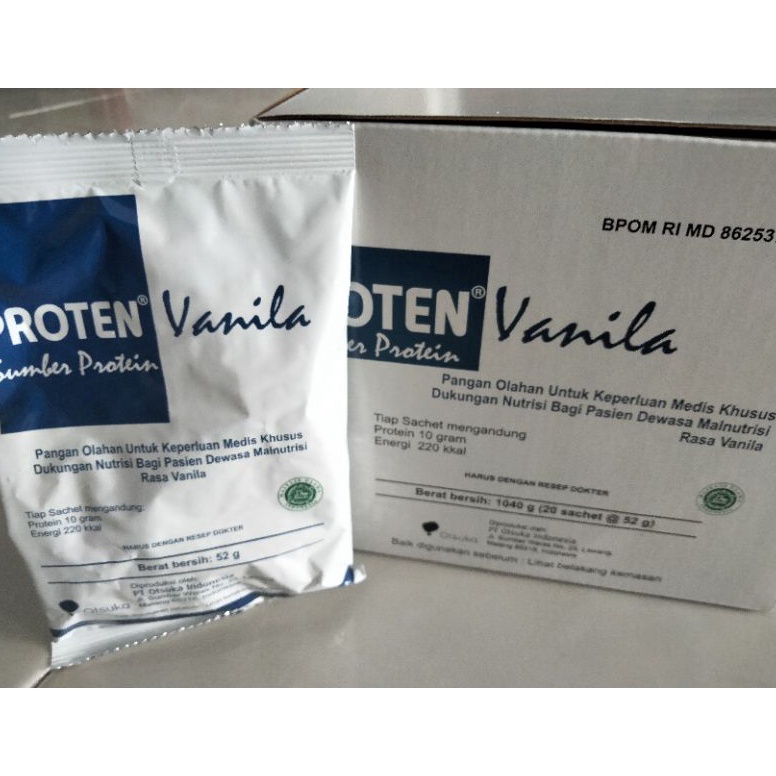 

Restock PROTEN VANILA susu kedelai tinggi protein