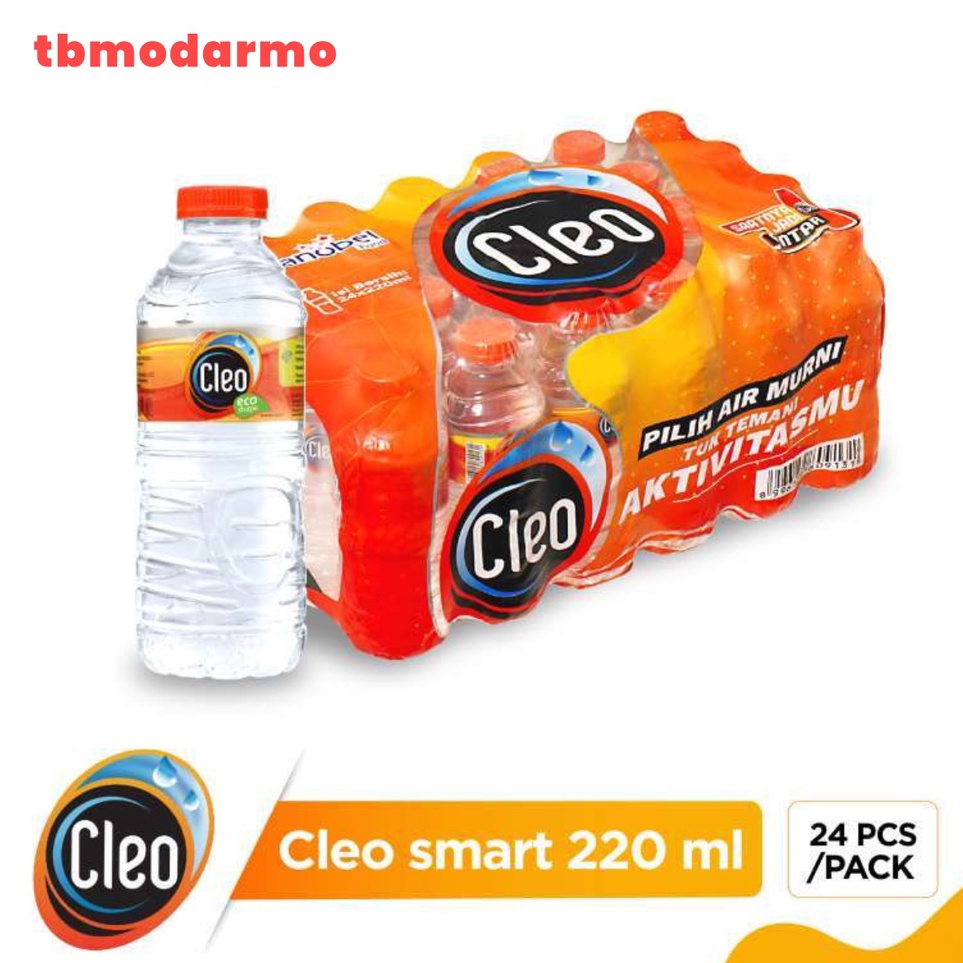 

Siap Kirim Cleo 22ml botol isi 24 botol Air Murni Cleo Pure Water Cleo Smart 22ml