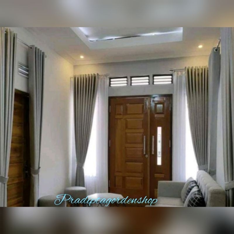 gorden ring blackout,tirai jendela,kelambu pintu kamar,gorden minimalis