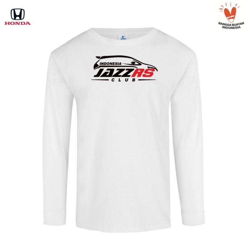 Tshirt Baju Kaos Lengan Panjang Honda Jazz RS