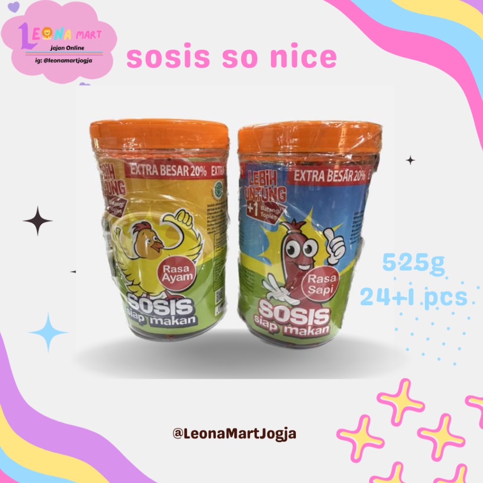 

New Trend sosis so nice ayamsapi 21g