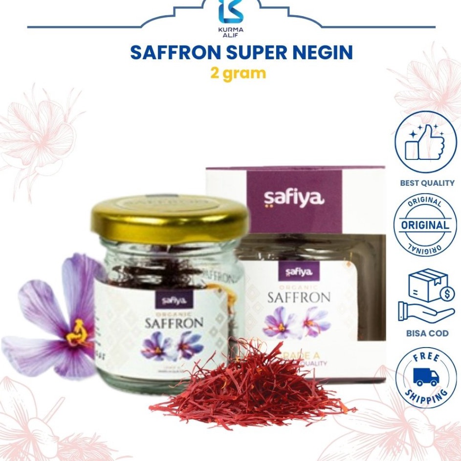 

Belanja disini Saffron Safron Super Negin 2 Gr Premium Vitamin Original Safiya Food