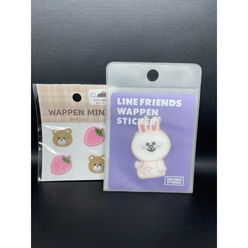 

seria line frined wappen stiker mini jepang