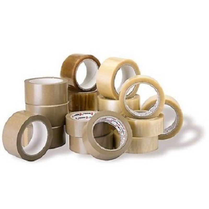 

Lakban Coklat / Bening Bestseller 100yard x 48mm