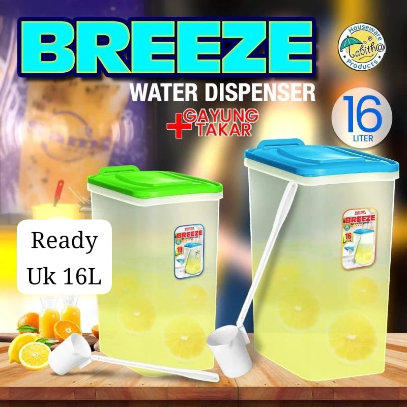 Tempat Penyimpanan Wadah Es Buah Toples Dispenser BREEZE ICE BUCKET Tempat Es Teh KUAT KOKOH